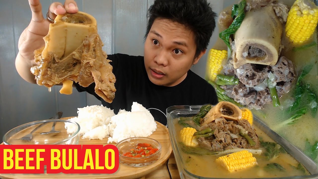 Bulalo (Beef Shank) Mukbang | Filipino Food | Pinoy Mukbang