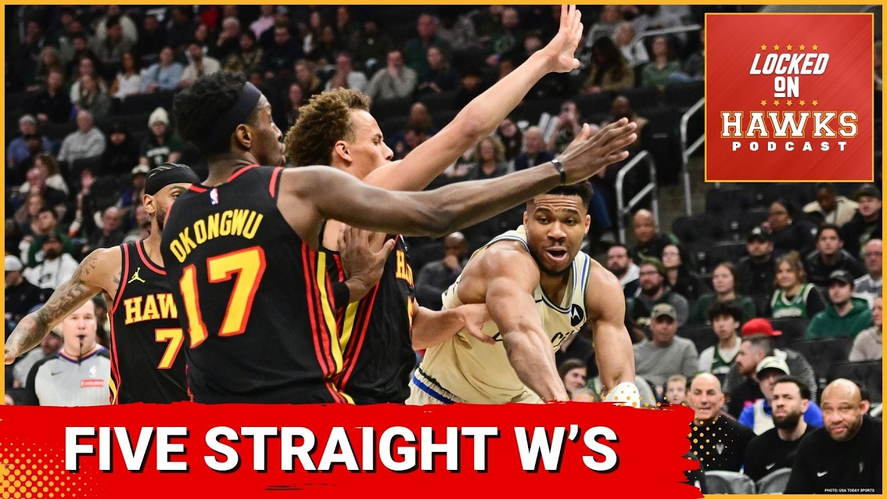 Atlanta Hawks overcome early deficit, zoom past Giannis, Milwaukee Bucks for fifth straight win