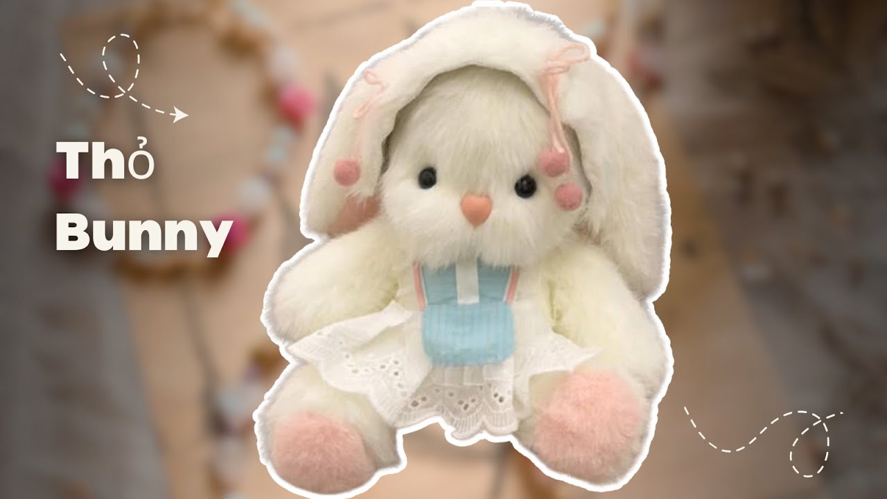 Hướng Dẫn Gấu Ghi Âm - Thỏ Bunny| Cách làm gấu | Baggu DIY #diy #diycrafts #handmade