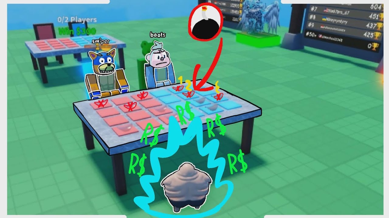Spending Robux To WIN Against My FRIENDS In Bomb Chip (Roblox Funny Moments)