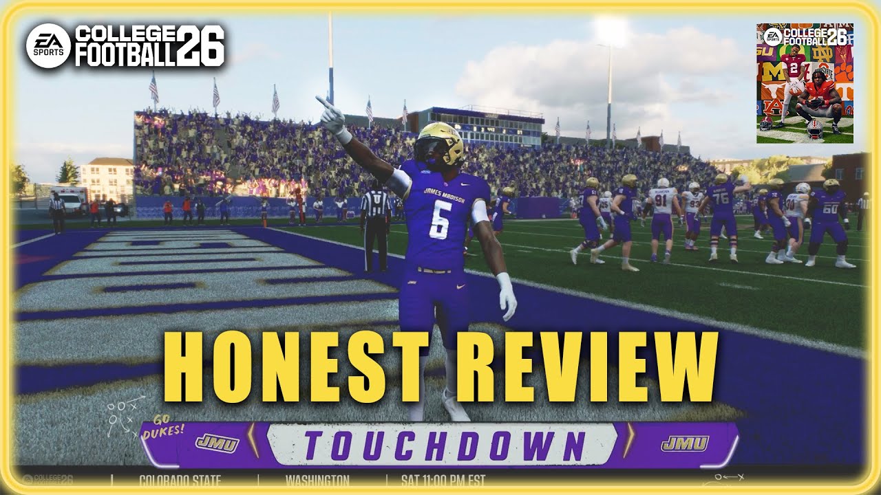 Единственный обзор, который вам нужен — честный обзор College Football 26