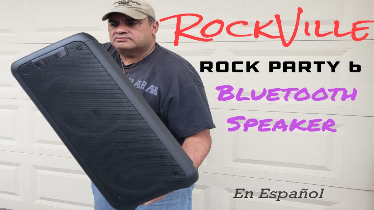 ROCKVILLE ROCK PARTY 6 SPEAKER EN ESPAŃOL