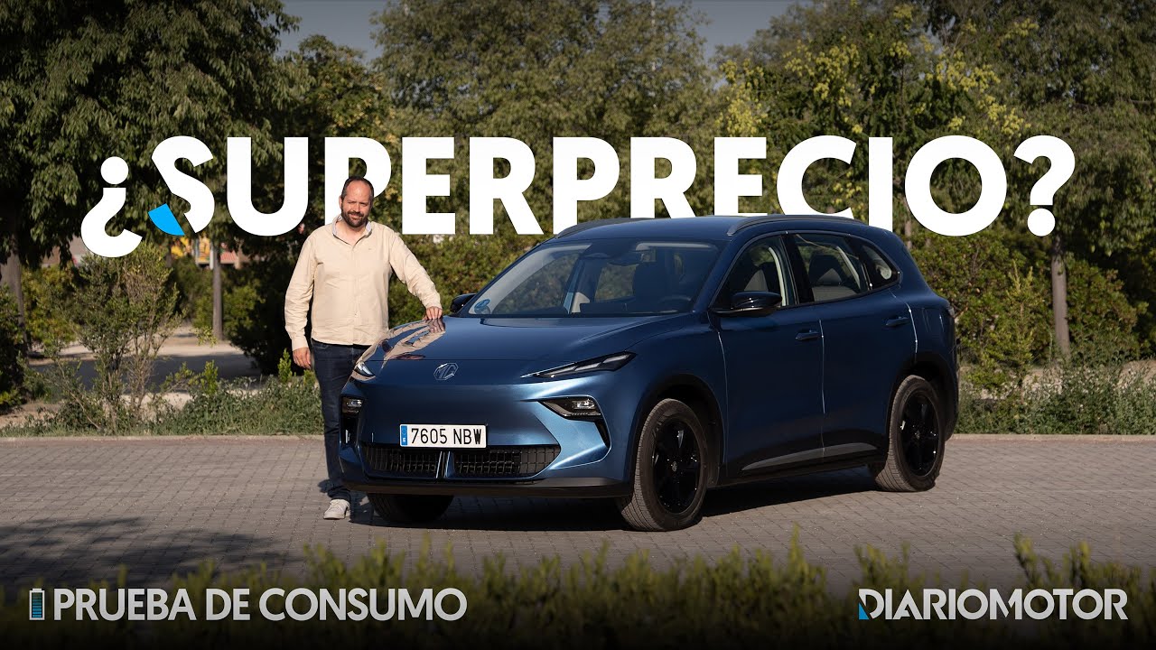MGS5 EV: prueba de CONSUMO y recarga REAL🔋| ¿El mejor SUV calidad-precio? | Review | Diariomotor