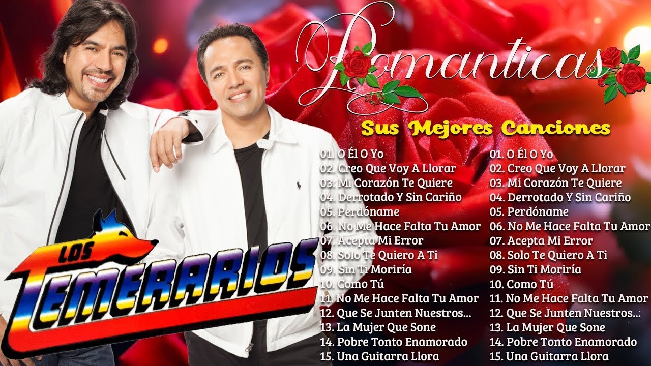 Los Temerarios 💔 Grandes Éxitos Románticos | Mix del Recuerdo Viejitas Pero Bonitas