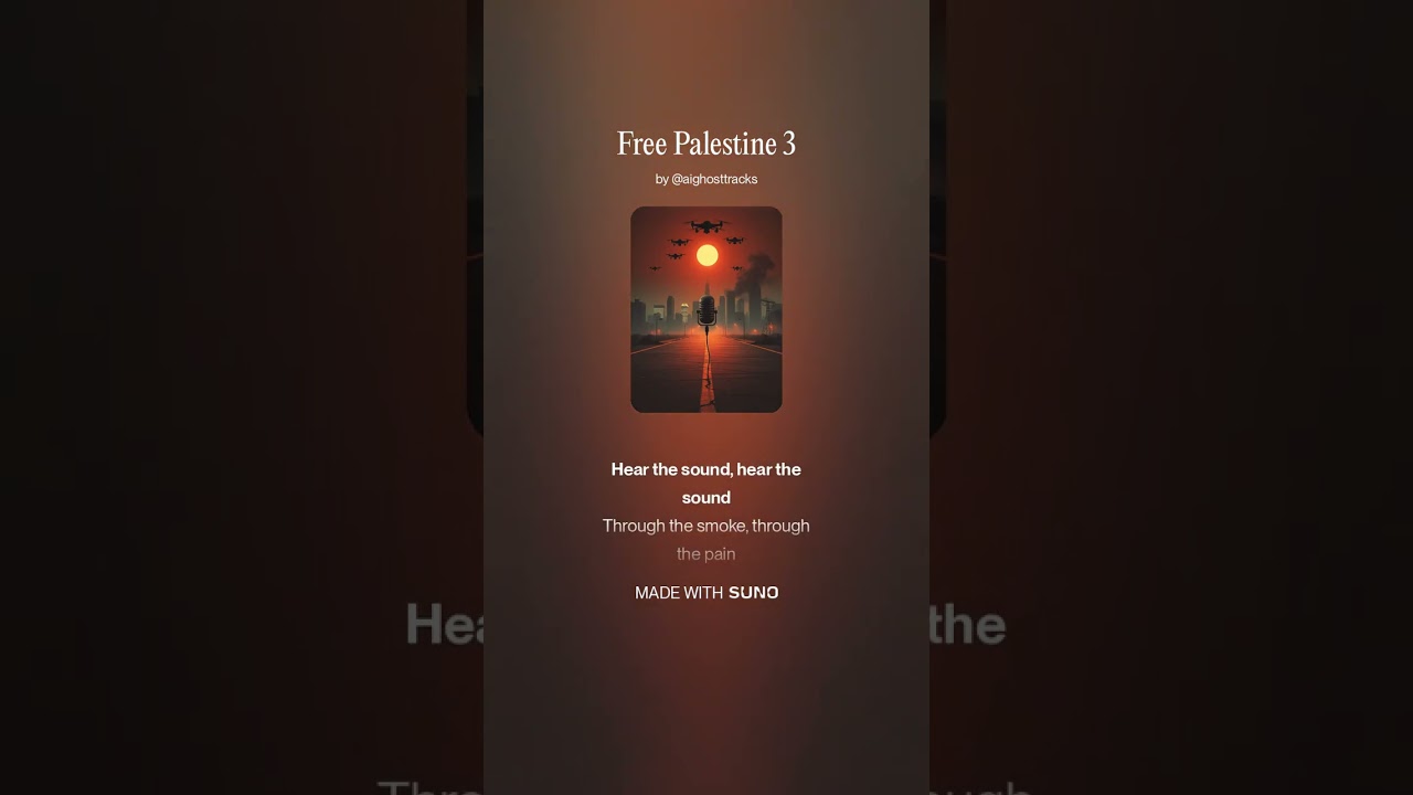 Free Palestine 3 #trap #rap #hiphop #music #newmusic #aighosttracks