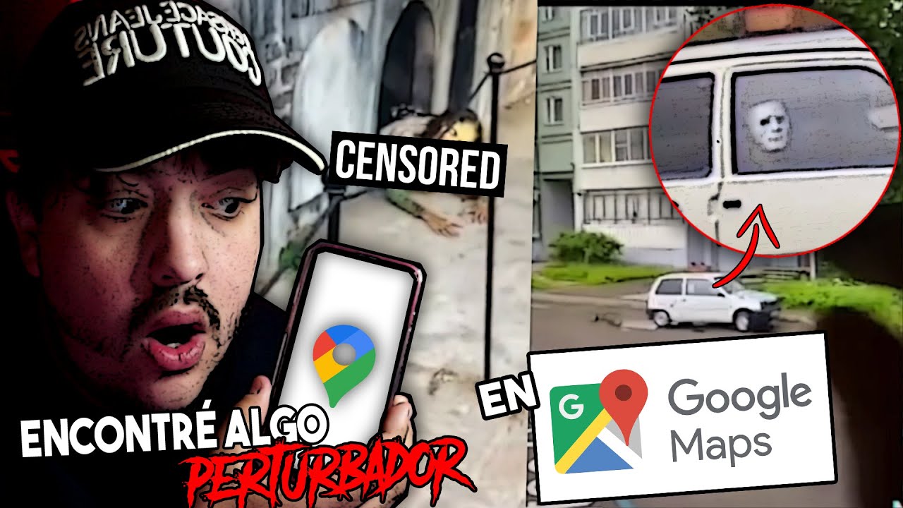 ENCONTRÉ algo PERTURBADOR en la APP de GOOGLE MAPS 😨