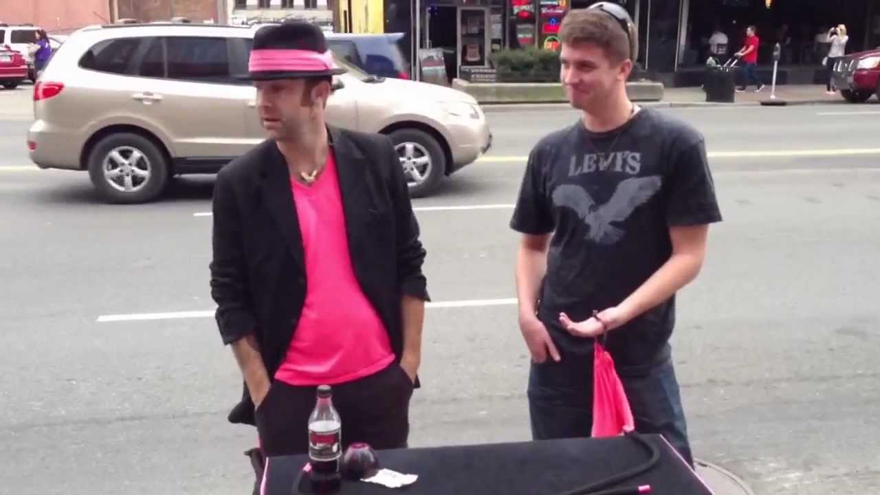 Frank deville awesome magician street performance