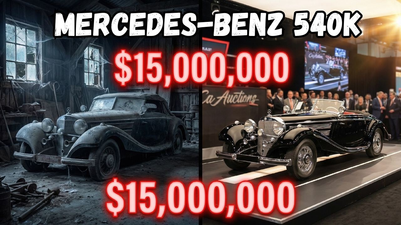 Кто водил САМЫЙ ДОРОГОЙ Mercedes в истории? (Тайна 540K) Mercedes Benz 540K Цена?