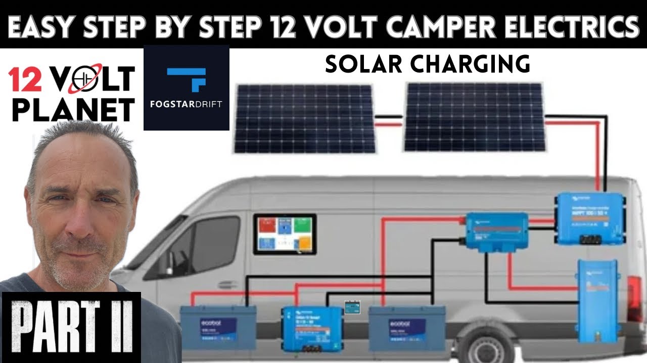 HOW TO ADD A SOLAR CHARGER TO A CAMPER VAN. EASY STEP BY STEP PART TWO. PROJECT CAMPER.