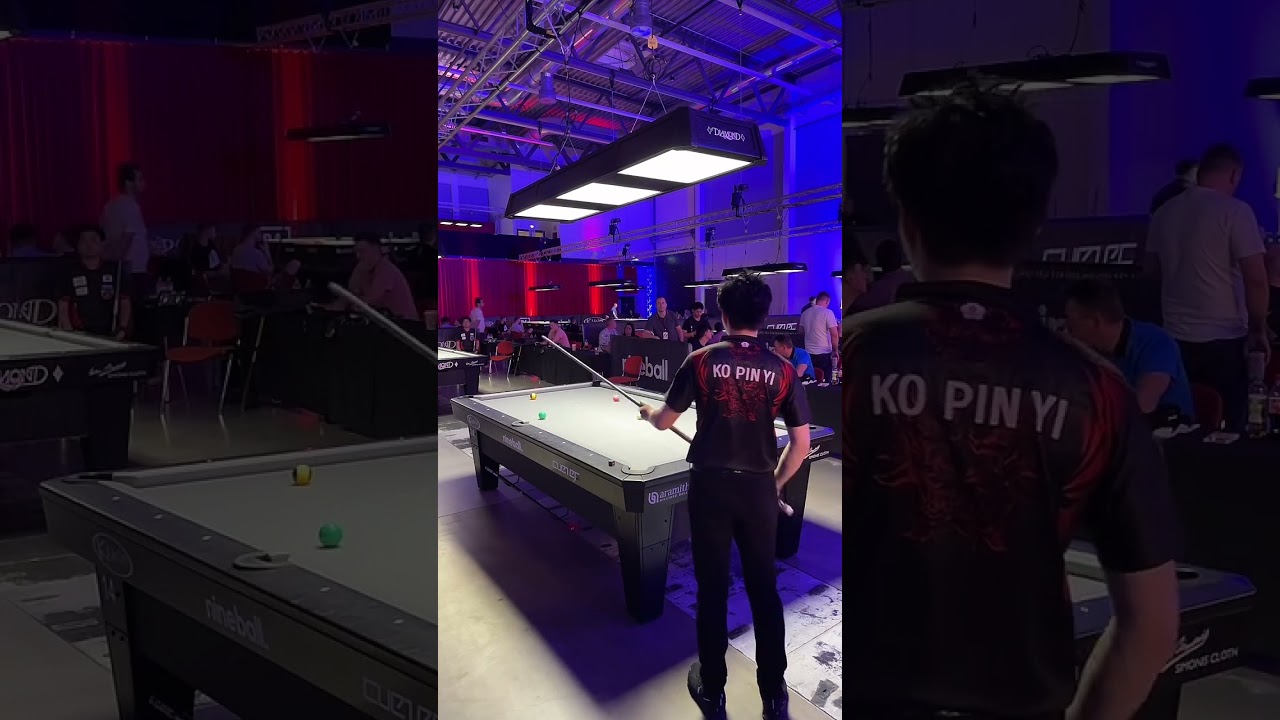 7 BREAK AND RUNS! Anton Raga beats Ko Pin Yi 10-0 at 2023 European Open Pool Championship