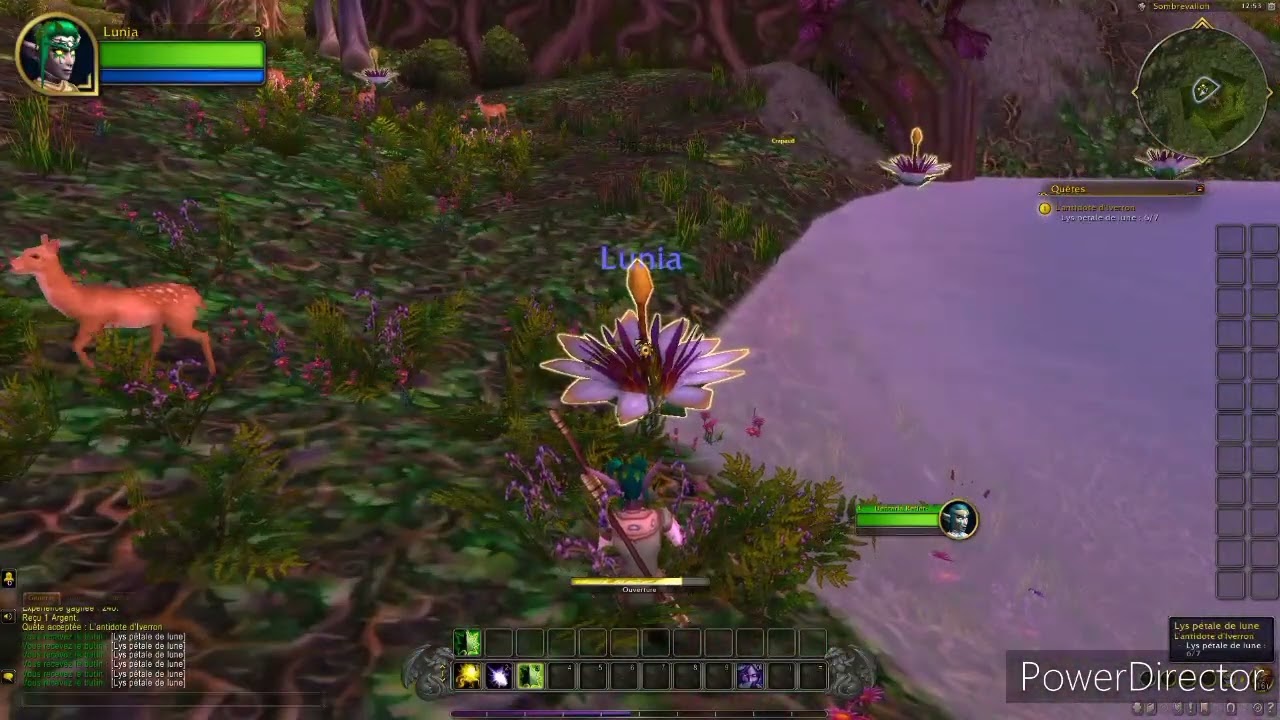 Le commencement  de l'aventure avec lunia #1 world of warcraft