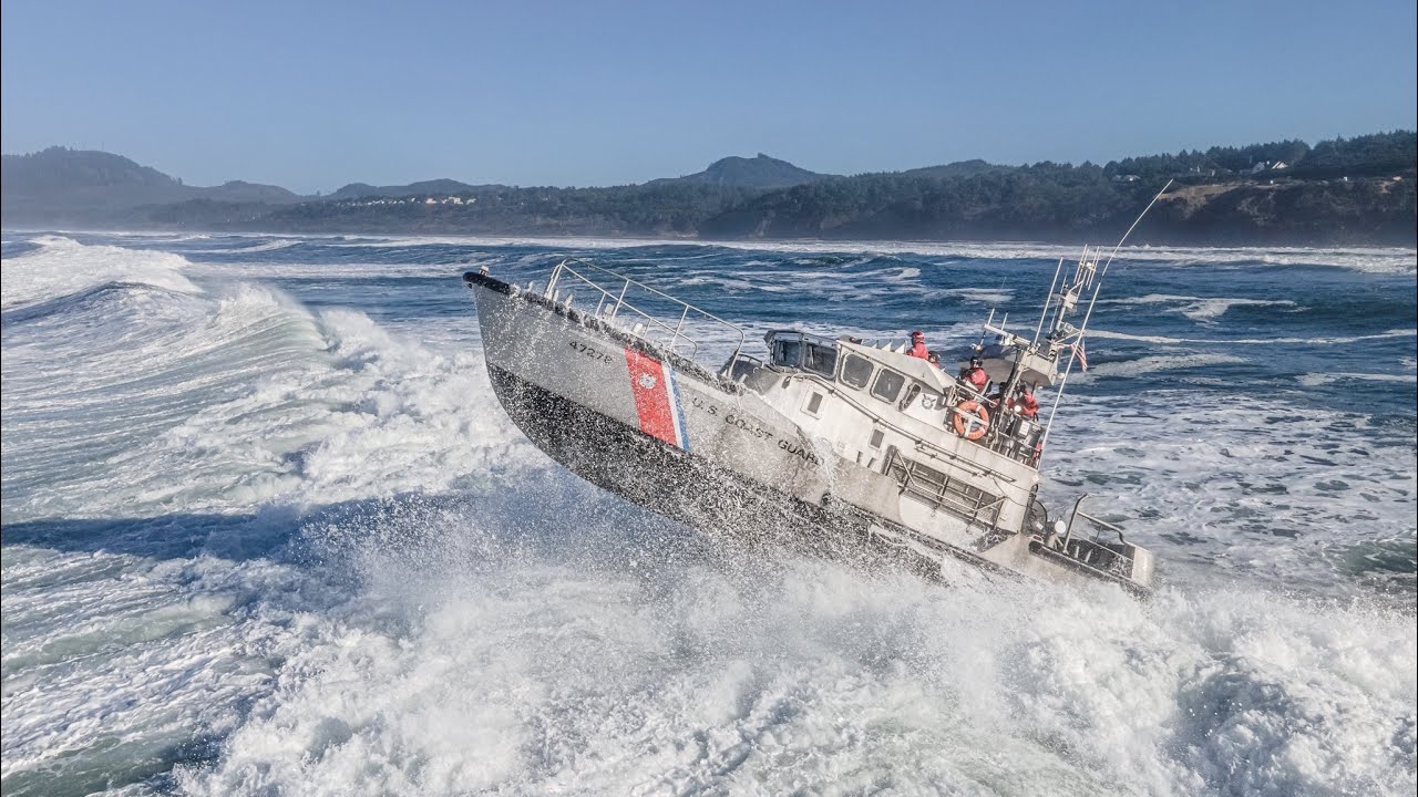 USCG Surf Training 12/01/2020 (Drone Footage)