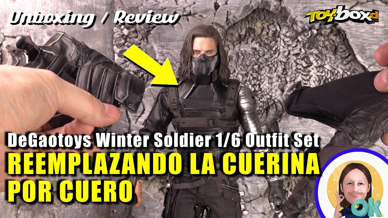 DeGaotoys 1/6 Scale Outfit Set - Winter Soldier Hot Toys - Unboxing & Review