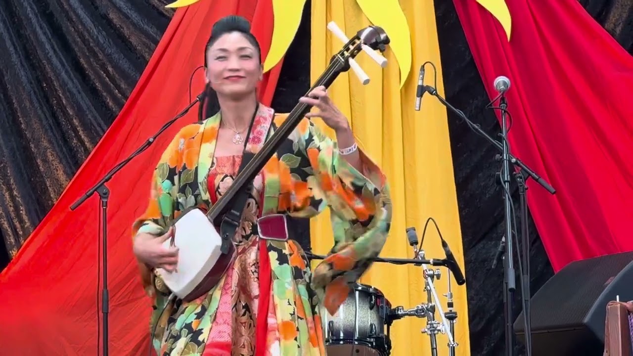 Wadaiko Rindo & Noriko Tadano, opening number, Illawarra Folk Festival, 19/01/25