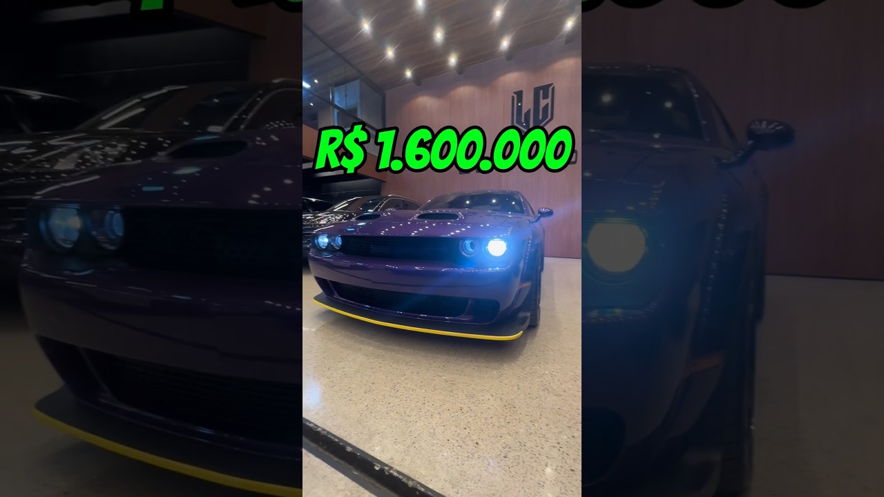 Quanto custa esse carro? 🚗💨 #dodge #hellcat #car #supercar #viral