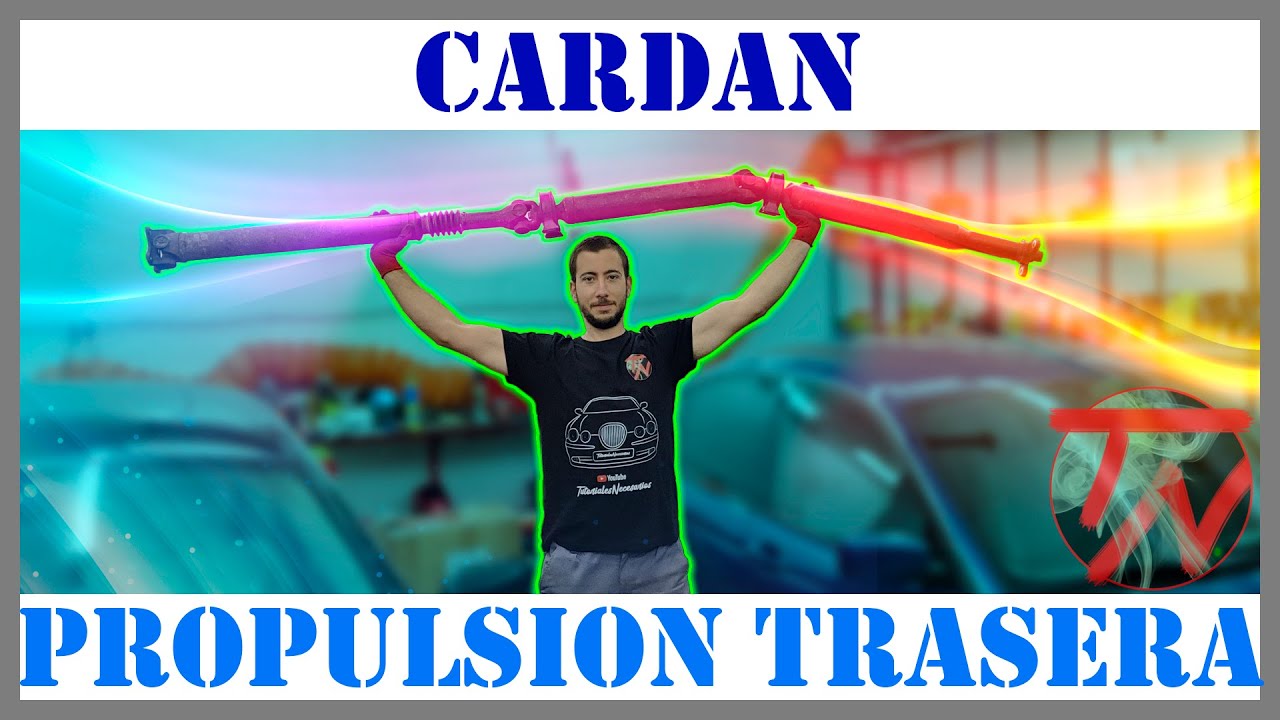 Como cambiar los SOPORTES del CARDAN ¡ Roto ! ¿ Vibración y ruido ? + Flector Propulsión Trasera 👈