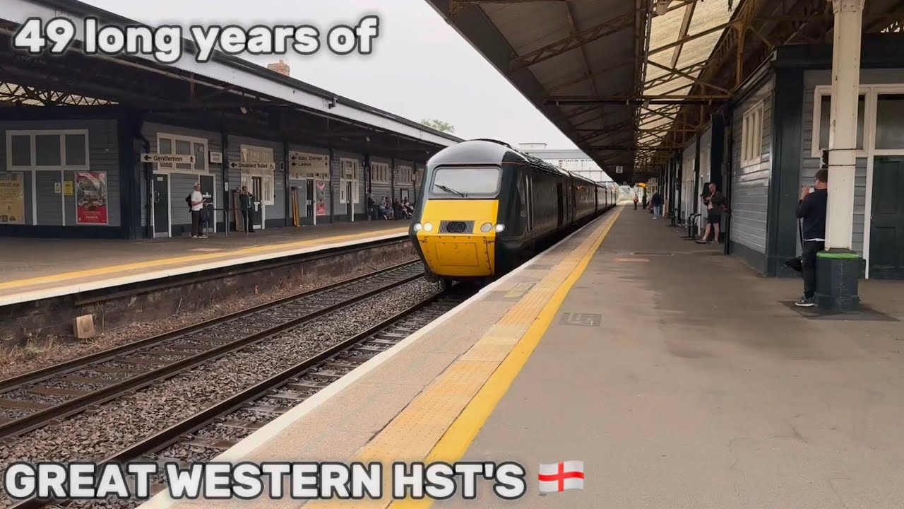 2025 marks an amazing end of a era for GREAT WESTERN RAILWAY HSTs. HST's 1976 - 2025.