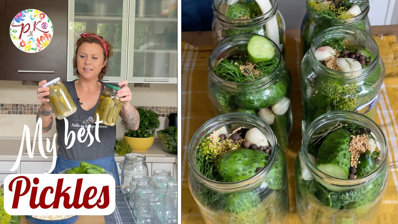 Лучшие солёные огурцы с укропом | Польская кухня | Рецепты польской кухни