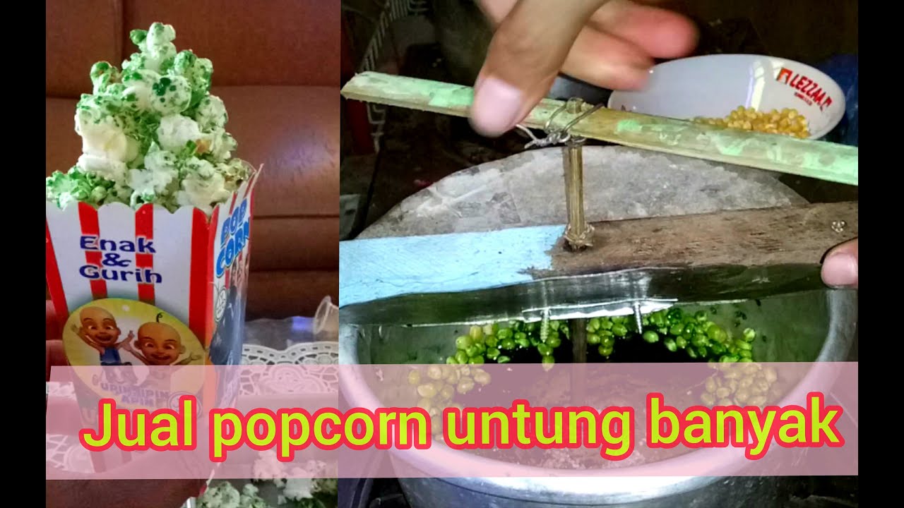 MEMBUAT POPCORN SEDERHANA