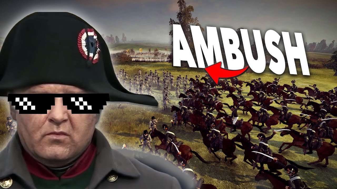Napoleon Total War, но я попал прямо в засаду