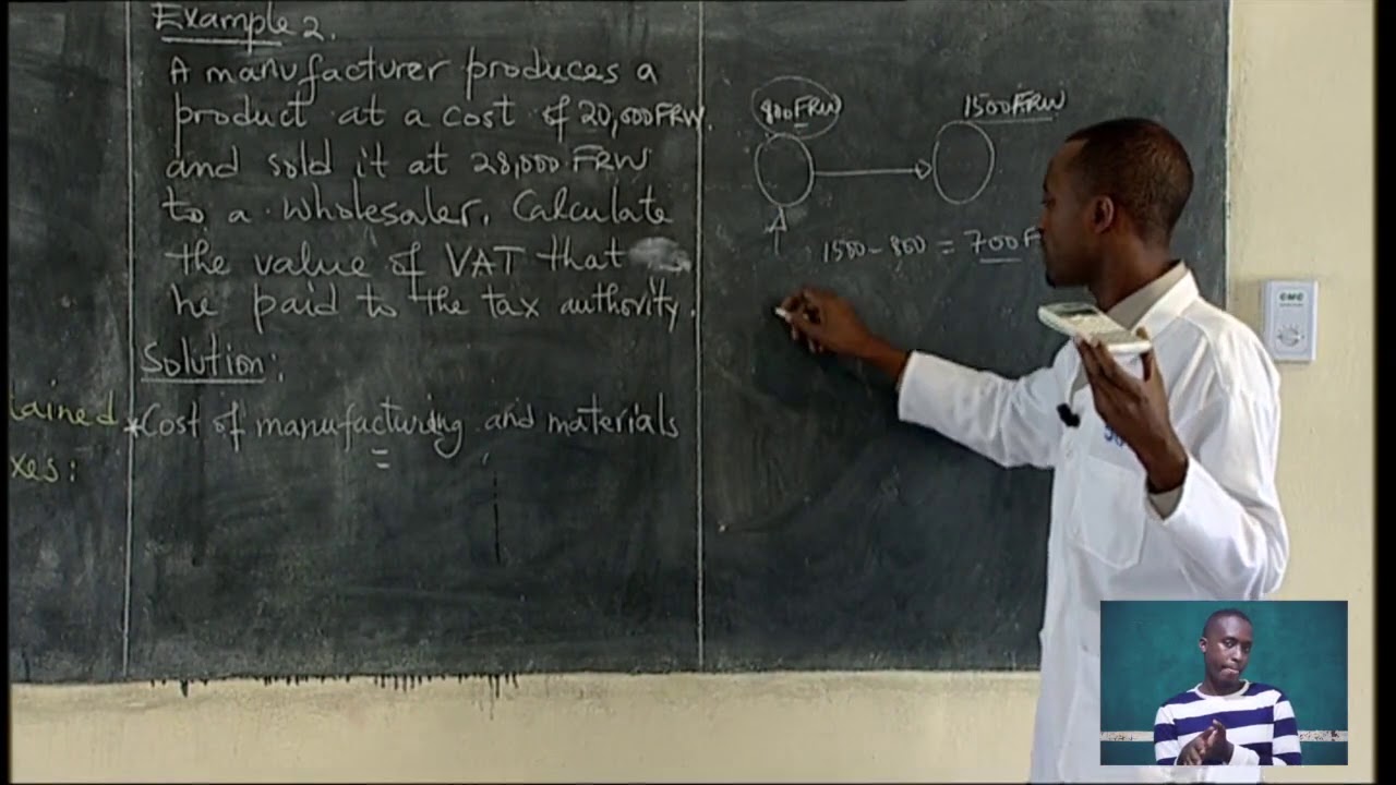 REB | S1| Mathematics | Unit 4 | Lesson: Tax