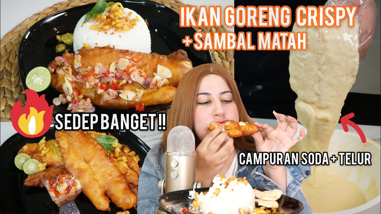 COOKING WITH TASYI : EP 37 - IKAN GORENG SAMBEL MATAH, TERENAK SEYOUTUBE, ( FISH and CHIPS )!