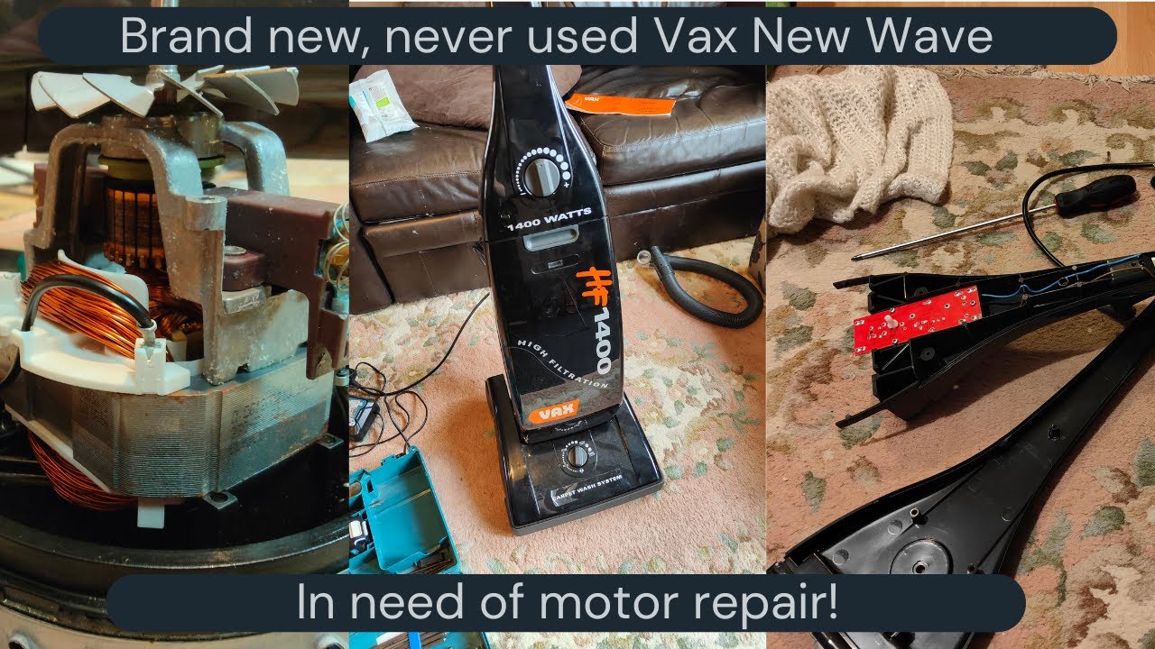 Vax New Wave HF1400 - Brand New! Broken motor shennanigans...