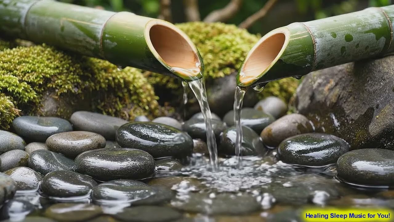 Relaxing Music & Water Sounds for Meditation   Relieve Stress, Anxiety & Depression, Insomnia.