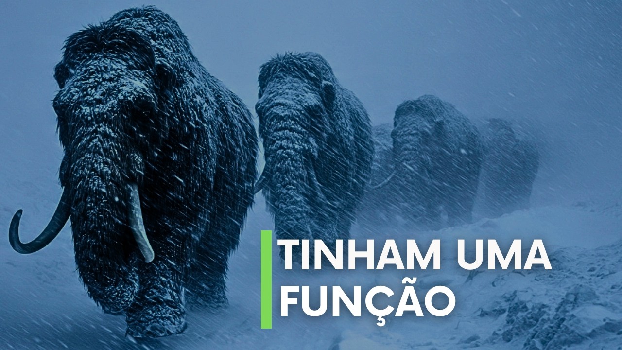 O que os mamutes faziam na terra que quase ninguém sabe
