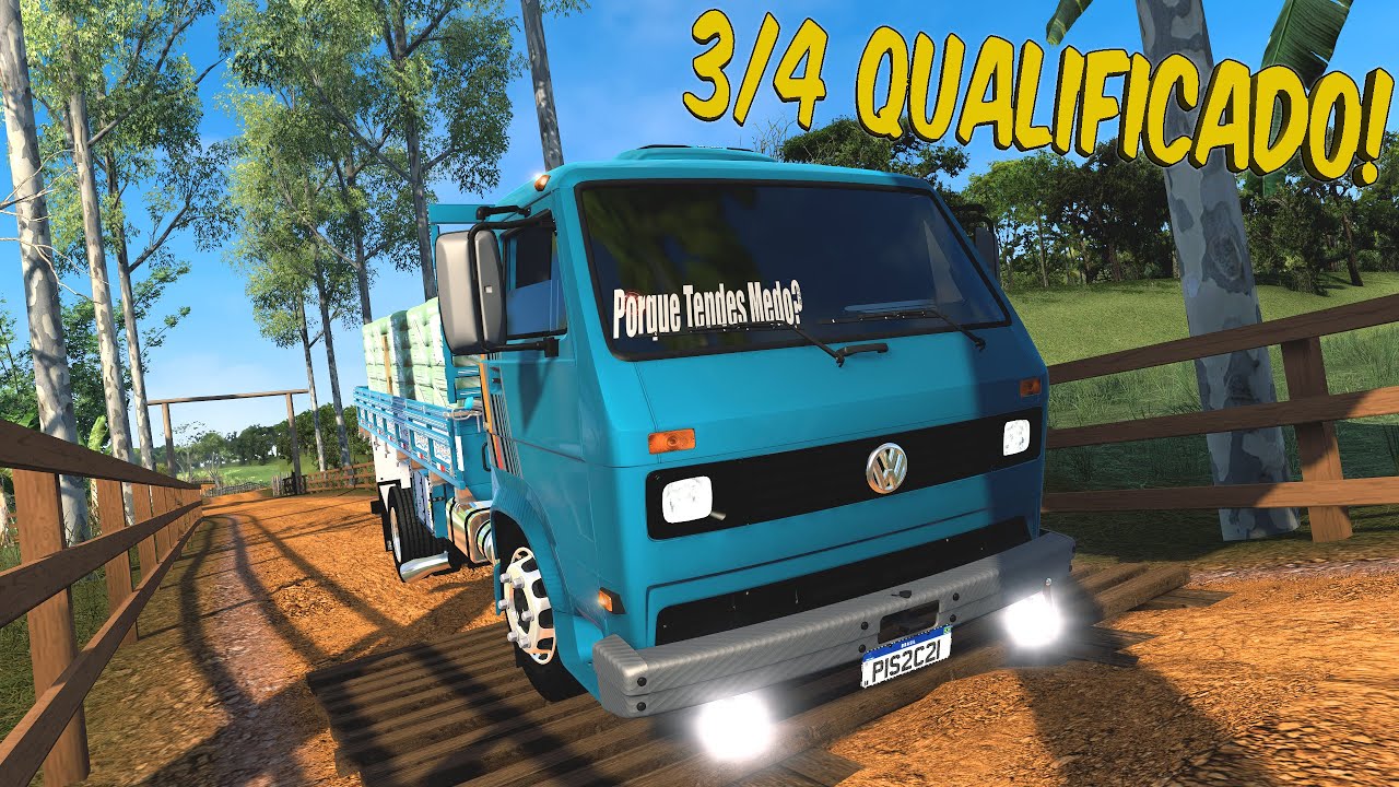 VW 7-110 ARCHED AND TURBOCHARGED - 3/4 TON TRUCK - ETS 2 MODS BR 1.56