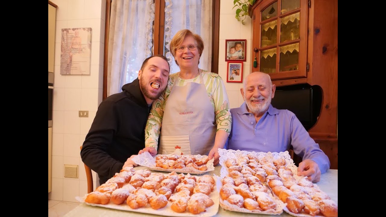 I TORTELLI DOLCI DI CARNEVALE- RICETTA DELLA NONNA MARIA