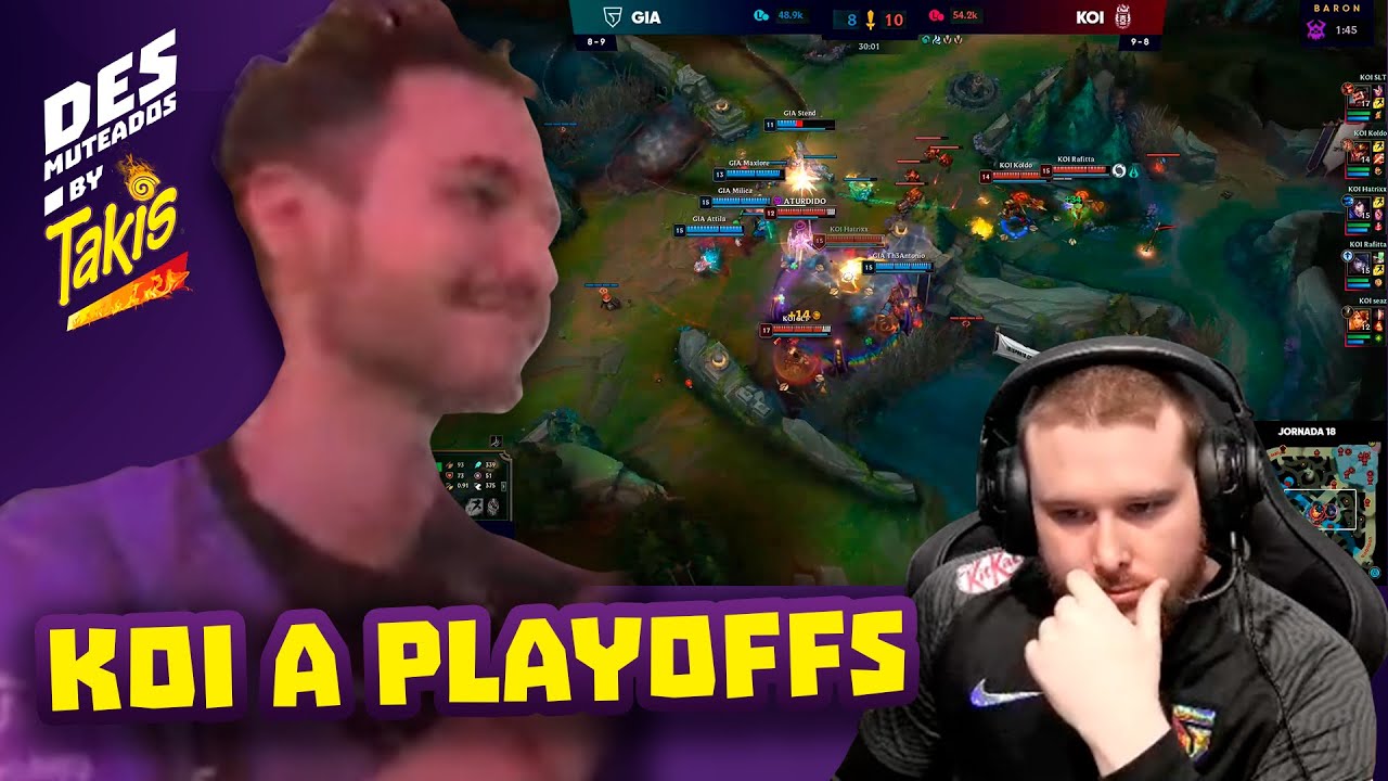 LA ÉPICA DE PRIMAVERA - DESMUTEADOS BY TAKIS - GIANTS VS FINETWORK KOI - J18 - SUPERLIGA 2022