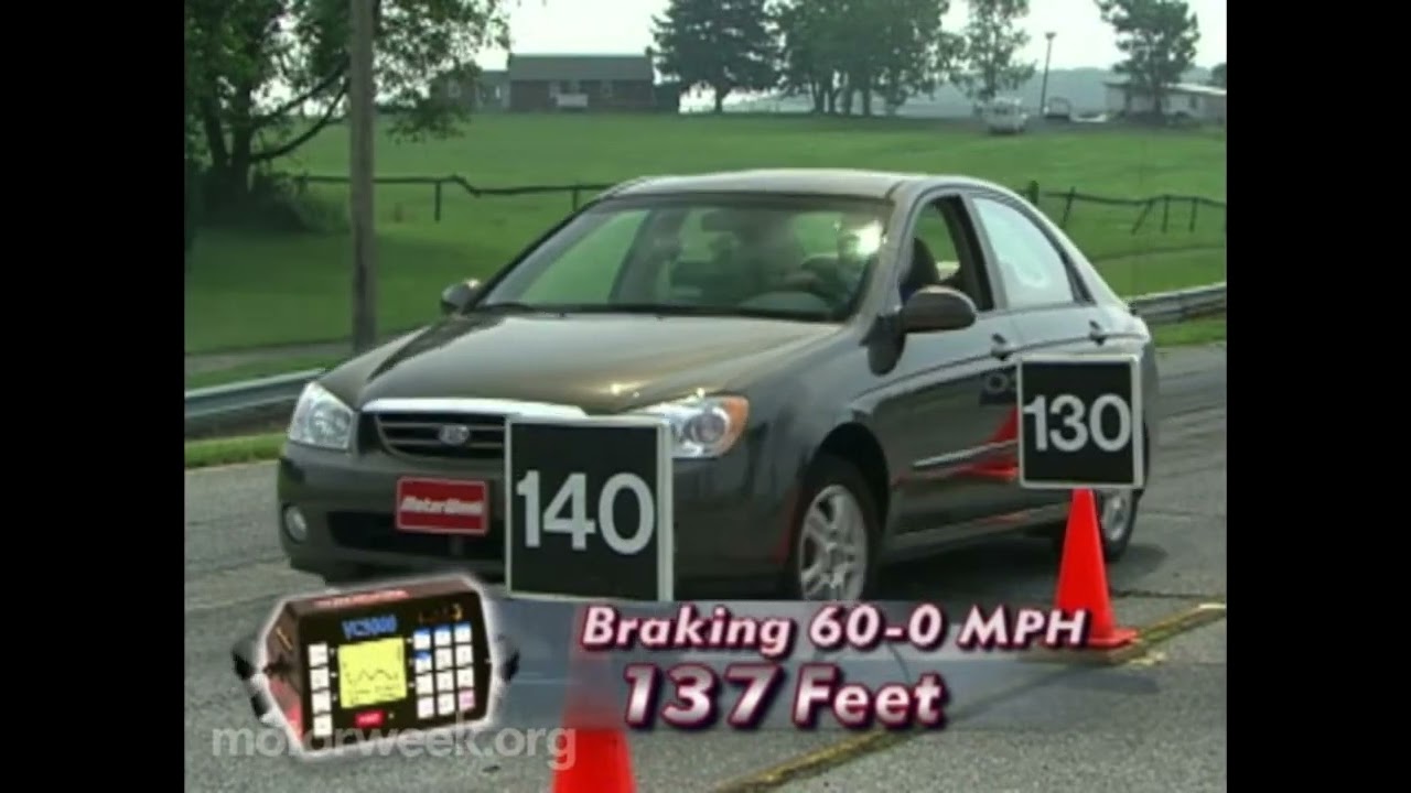 Motorweek 2005 Kia Spectra Road Test