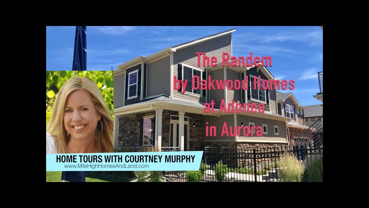 New Homes in Aurora Colorado - Randem Model by Oakwood Homes at Adonea