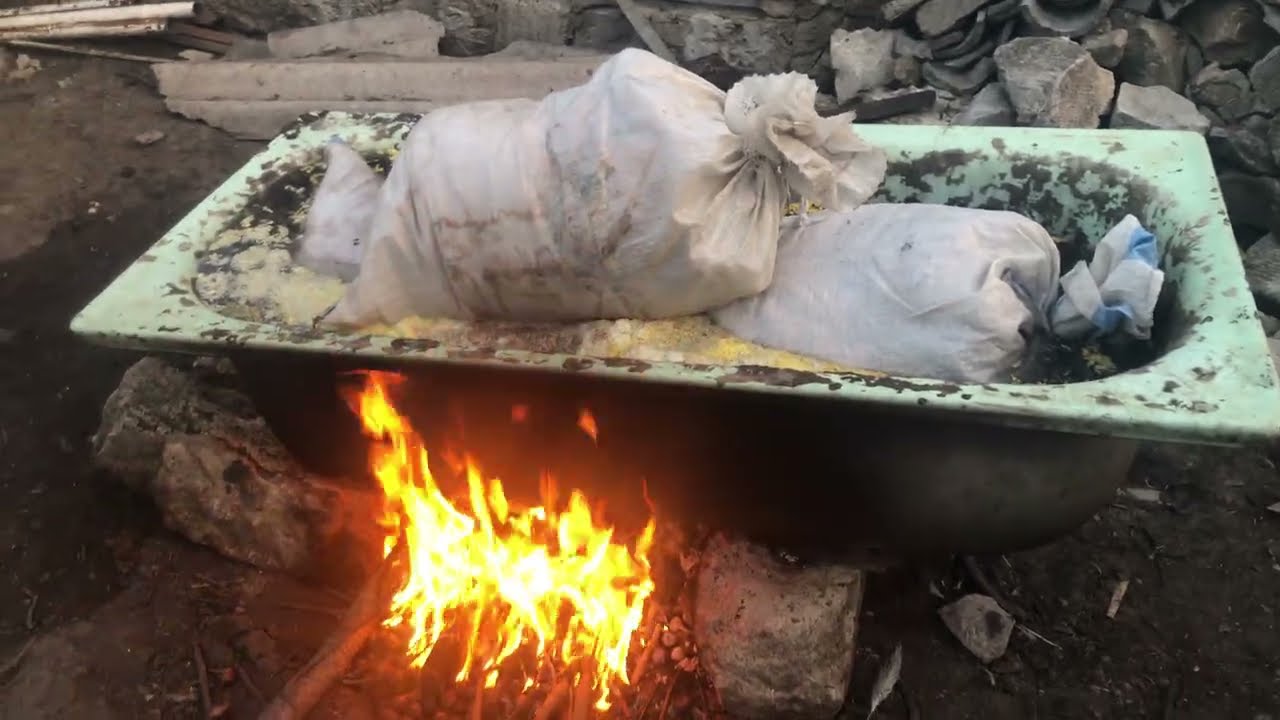 Топка забрусного воска 