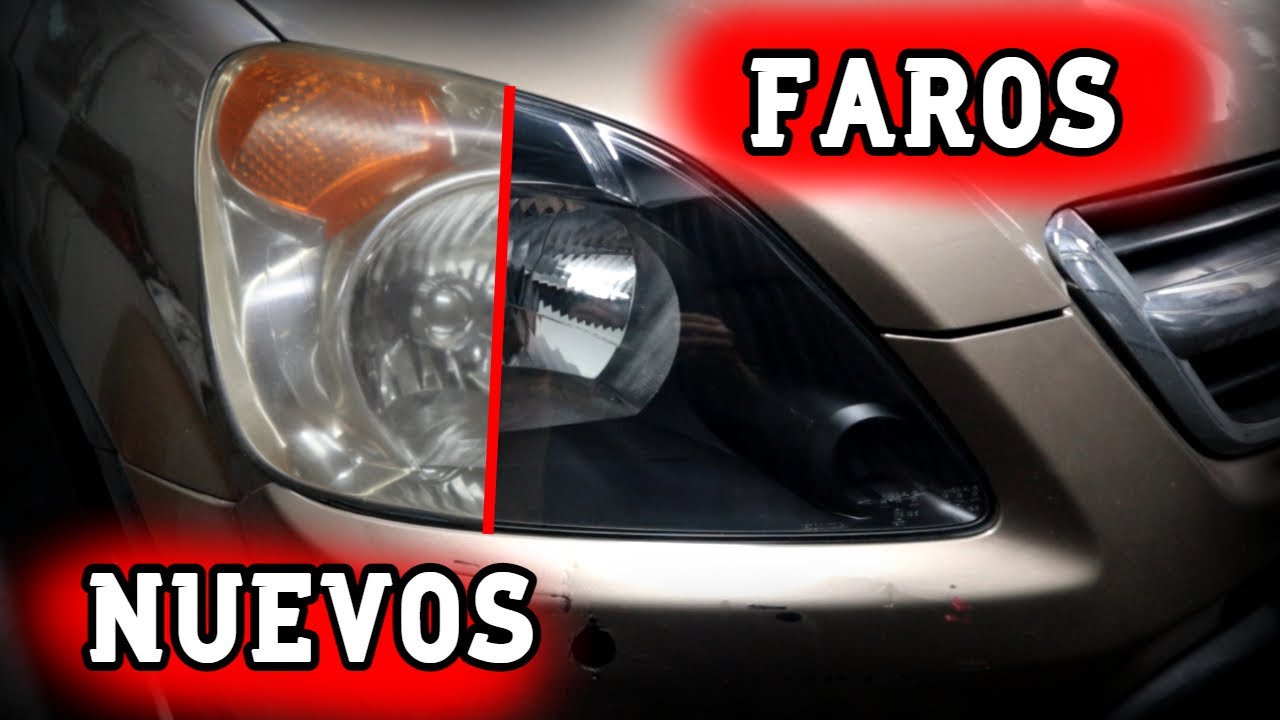 MODIFICA FAROS ORIGINALES !  | NEW HEADLIGHT | HONDA CRV 2GEN