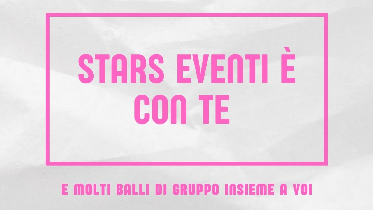 Stars eventi è con te