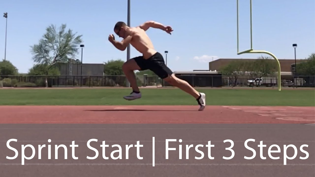 Sprinting | First 3 Steps | Sprint Start