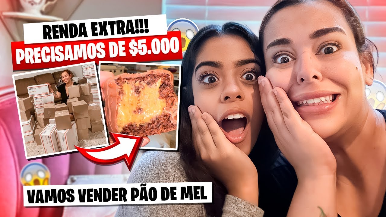 💰QUANTO FATURAMOS? Vendendo pão de mel pra realizar um sonho