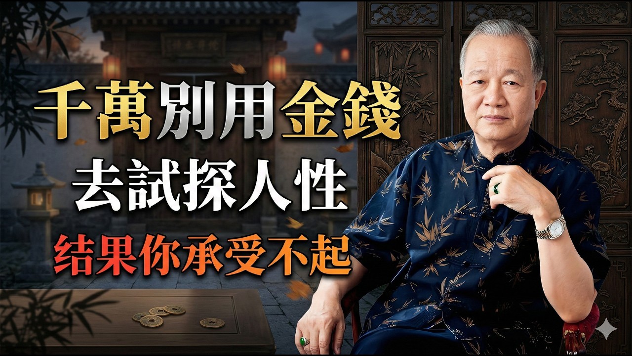 警惕晚年五大財務陷阱，曾仕强：存款再多，放錯這五個地方，晚年註定是一場悲劇。#曾仕强 #易经智慧 #晚年生活 #養老規劃 #人生哲理 #人性探討