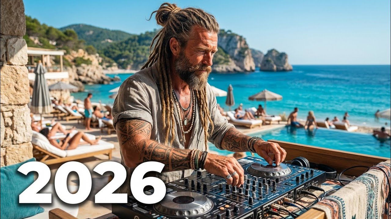 Ibiza Beach Sunset Escape 🌅 Deep House Chill Flow