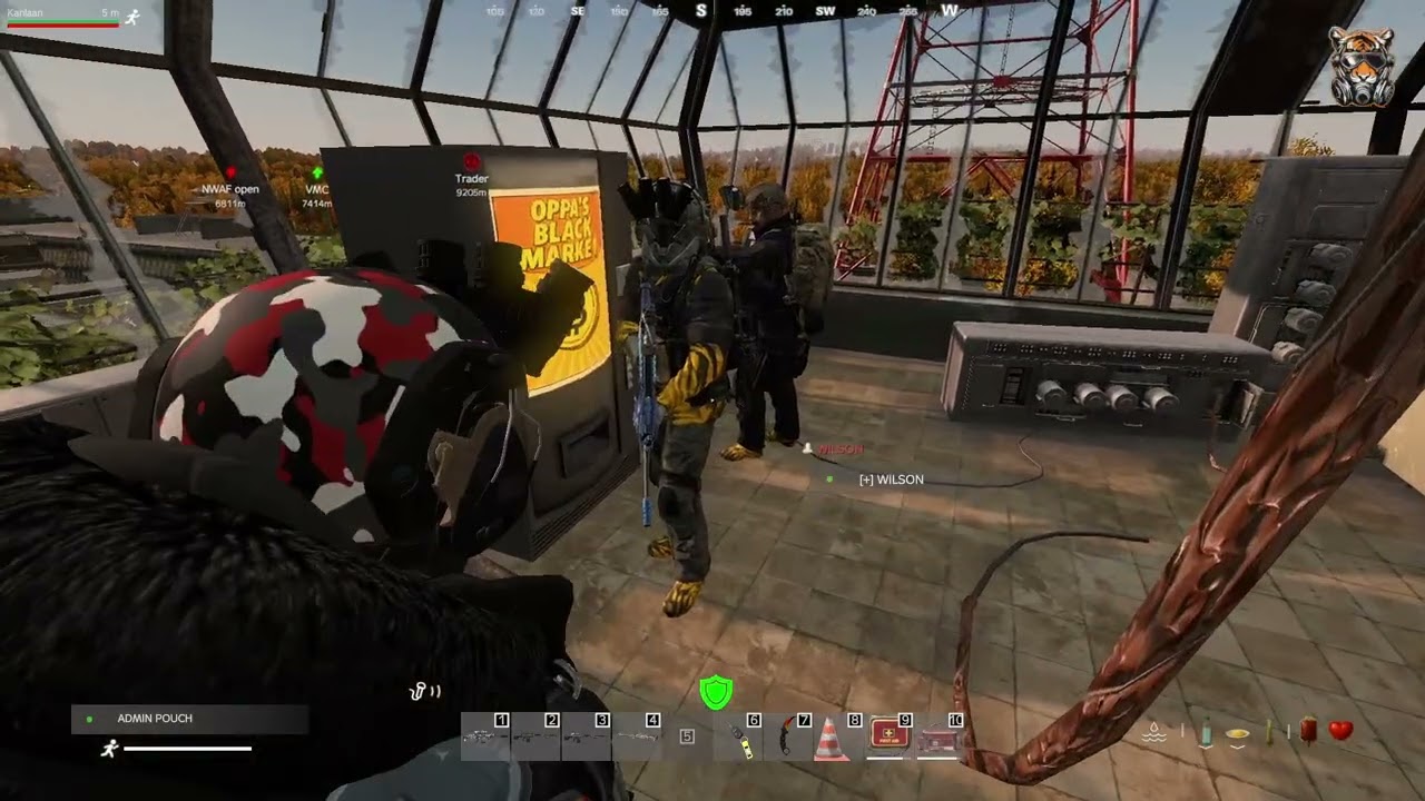 Getting In and Out of Black Market on  Despair DayZ Server.