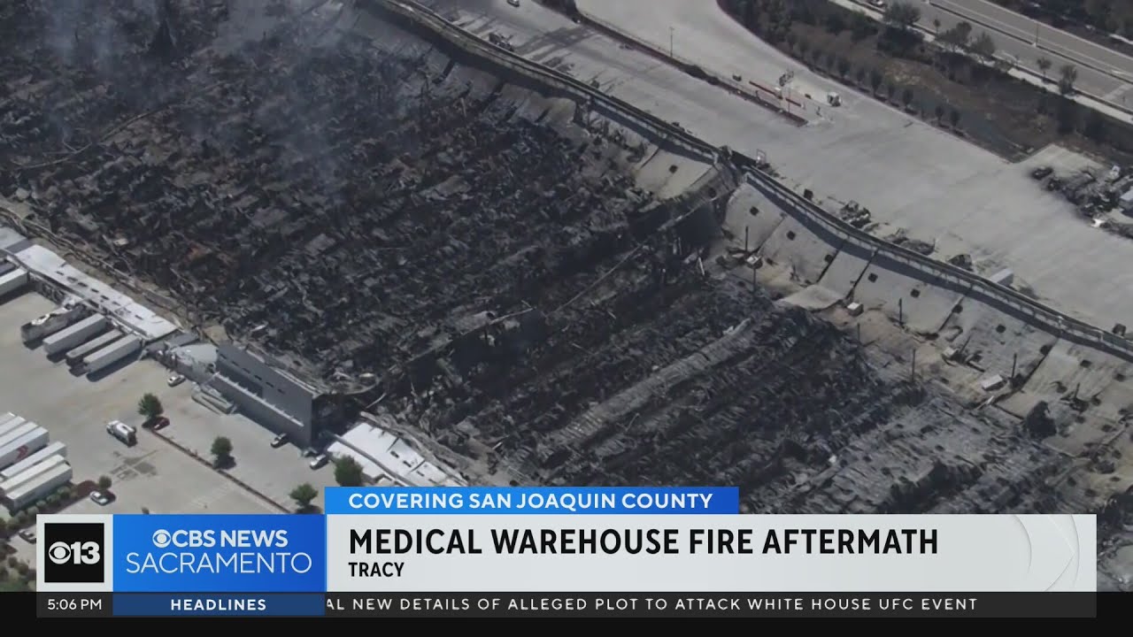 What we know 5 days after Tracy medical warehouse fire