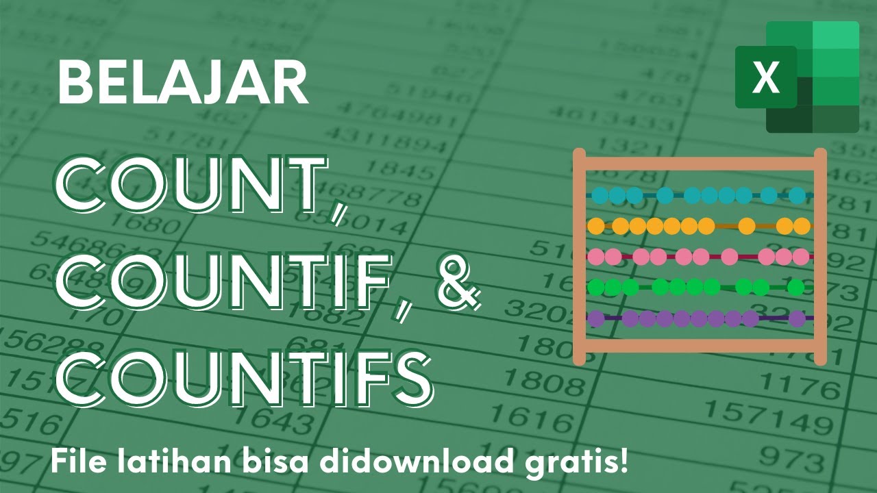 LANGSUNG BISA Rumus Count, Countif, dan, Countifs | Tutorial Excel Pemula - ignasiusryan