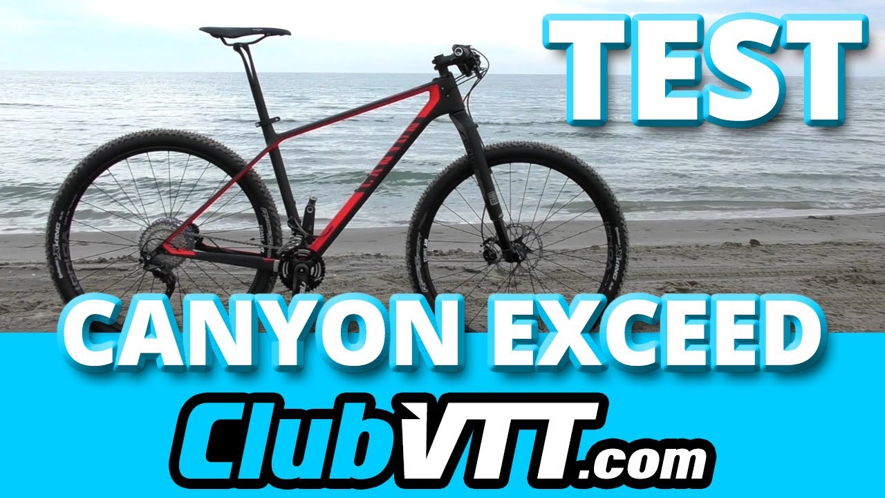 Test vtt CANYON EXCEED - Nouveau cadre ultra l&eacute;ger - 205