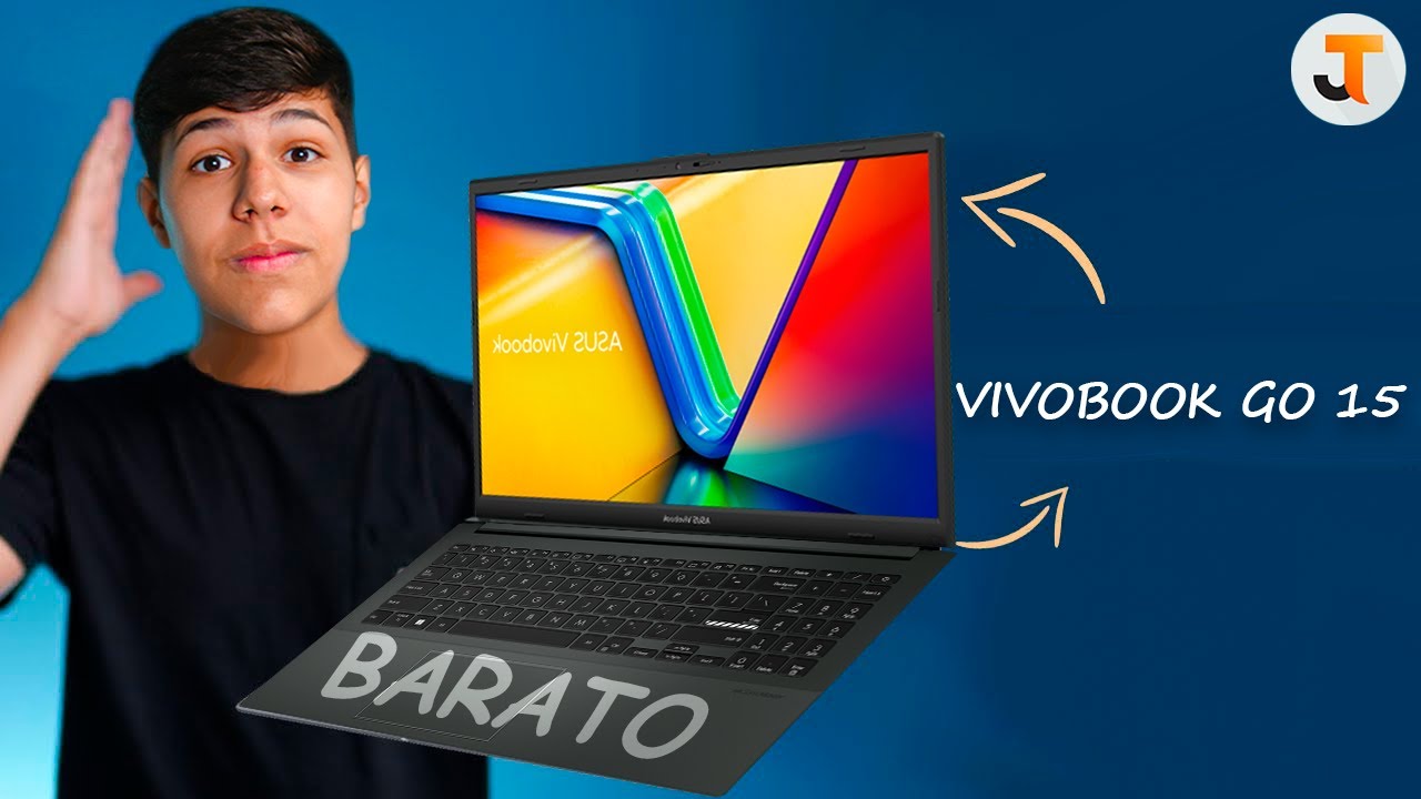 Em MÃOS! Comprei o Asus VivoBook GO 15 ME LASQUEI? Unboxing