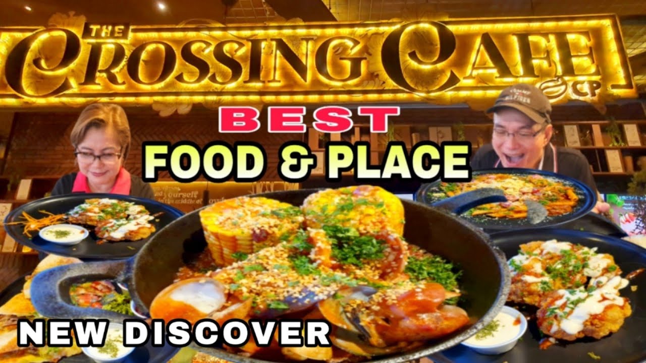 NEW CROSSING ROOFTOP CAFE! DEĹIGHTFUL AMBIENCE, BEST FOOD & PLACE TO EAT.