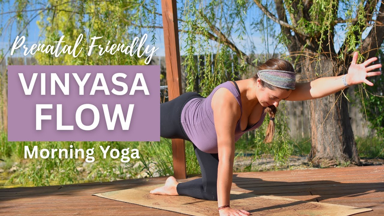 Wake Up Vinyasa Flow 🌞 | Morning Espresso Yoga + Chill Lofi Music (Prenatal Friendly)