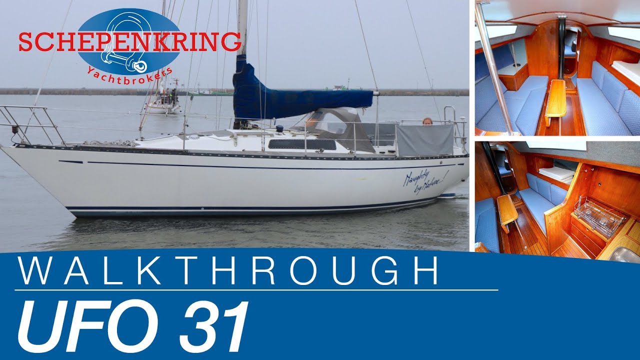 UFO 31 for sale | Yacht Walkthrough | @ Schepenkring Lelystad | 4K