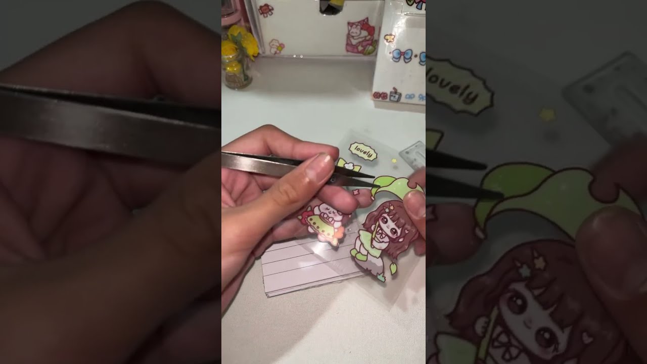 ASMR Sanrio fake order packing and DIY paper crafting!